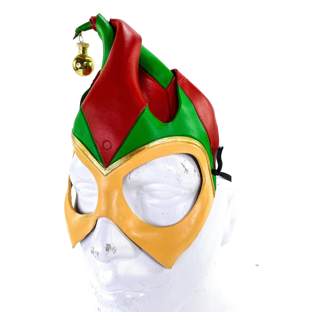 Handmade Genuine Leather Elf Mask by Rockwell Masks