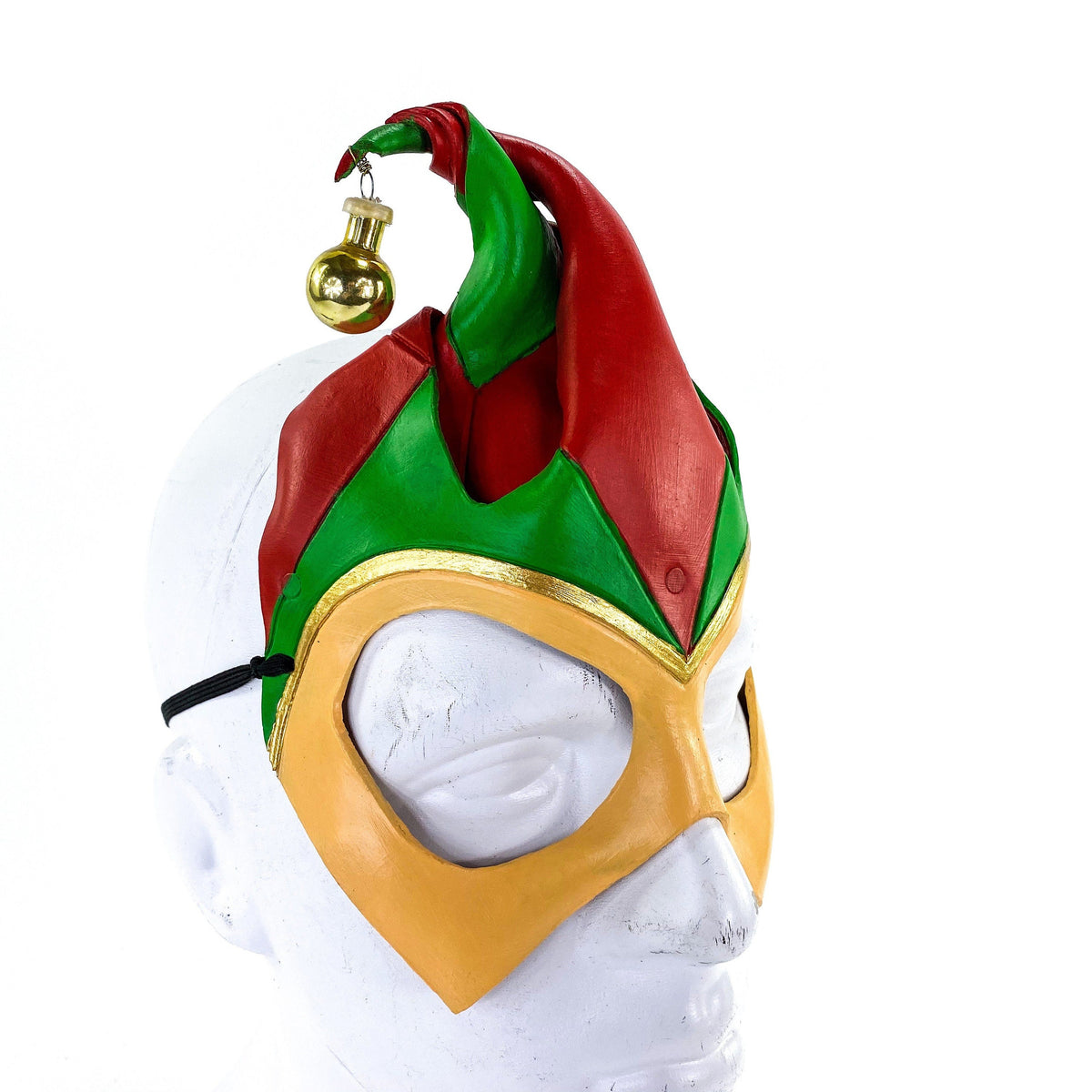 Handmade Genuine Leather Elf Mask by Rockwell Masks