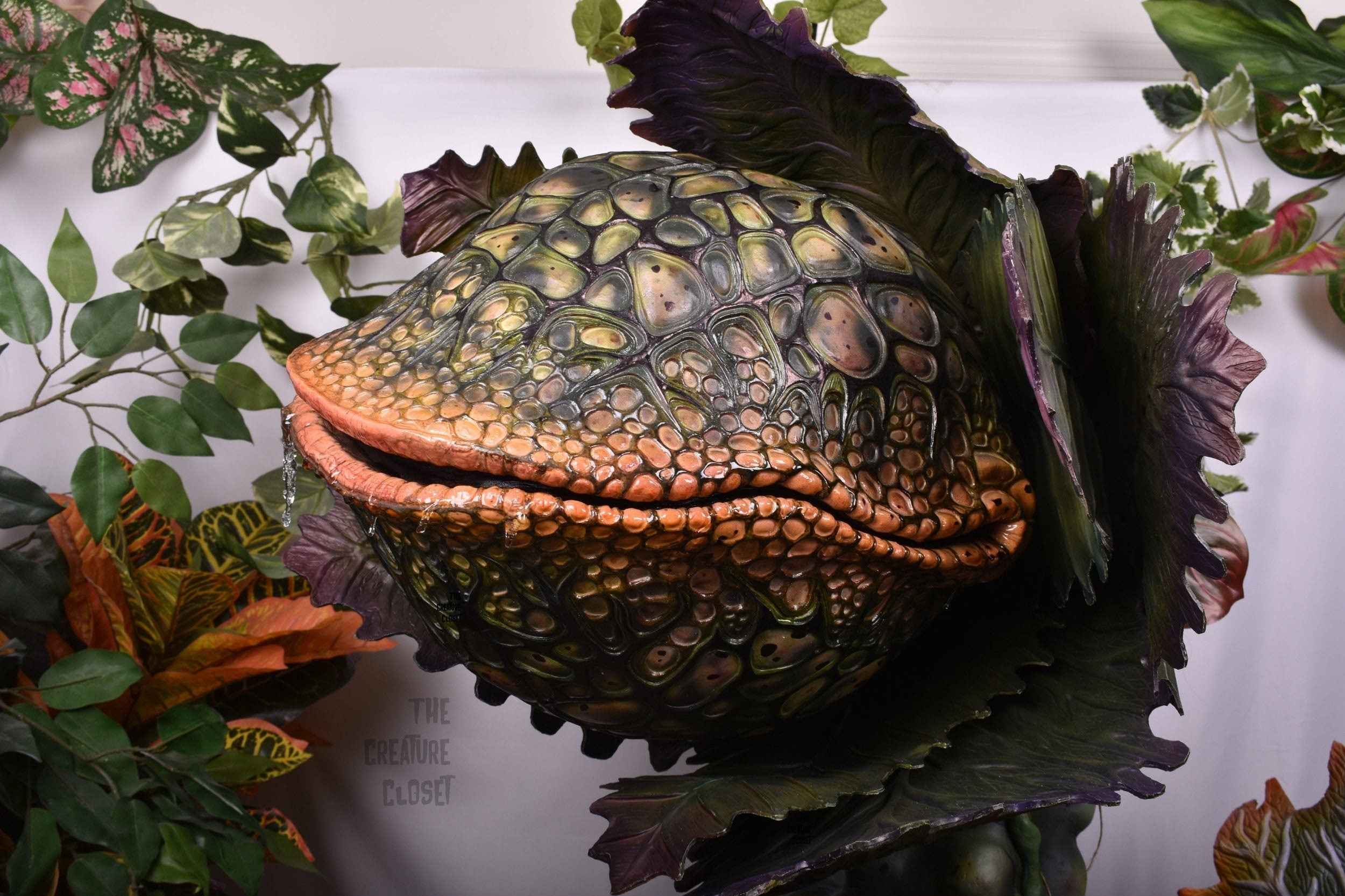 Massive Life Size Audrey 2 Replica Movie Prop Little Shop of Horrors Halloween Decoration - Over 40 Inches Tall
