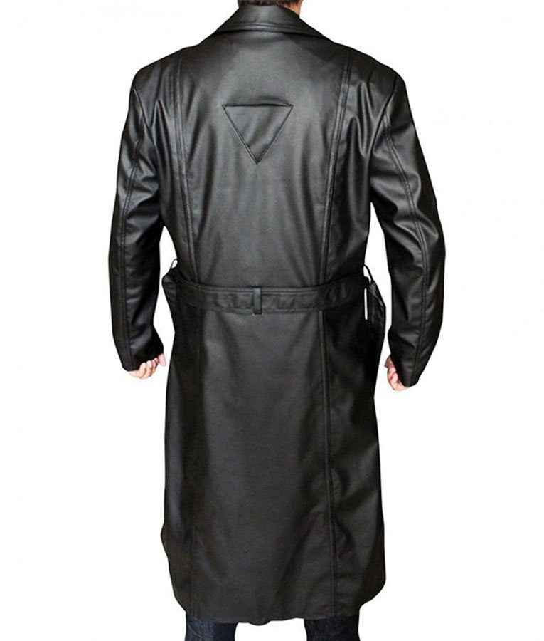 Handmade Cosplay Leather Trench Coat for Trinity - Big Tim's Magic Emporium