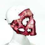 Flesh Puzzle Handmade Genuine Leather Mask by Rockwell Masks