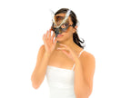 Layered Eagle Owl Handmade Genuine Leather Mask by Rockwell Masks