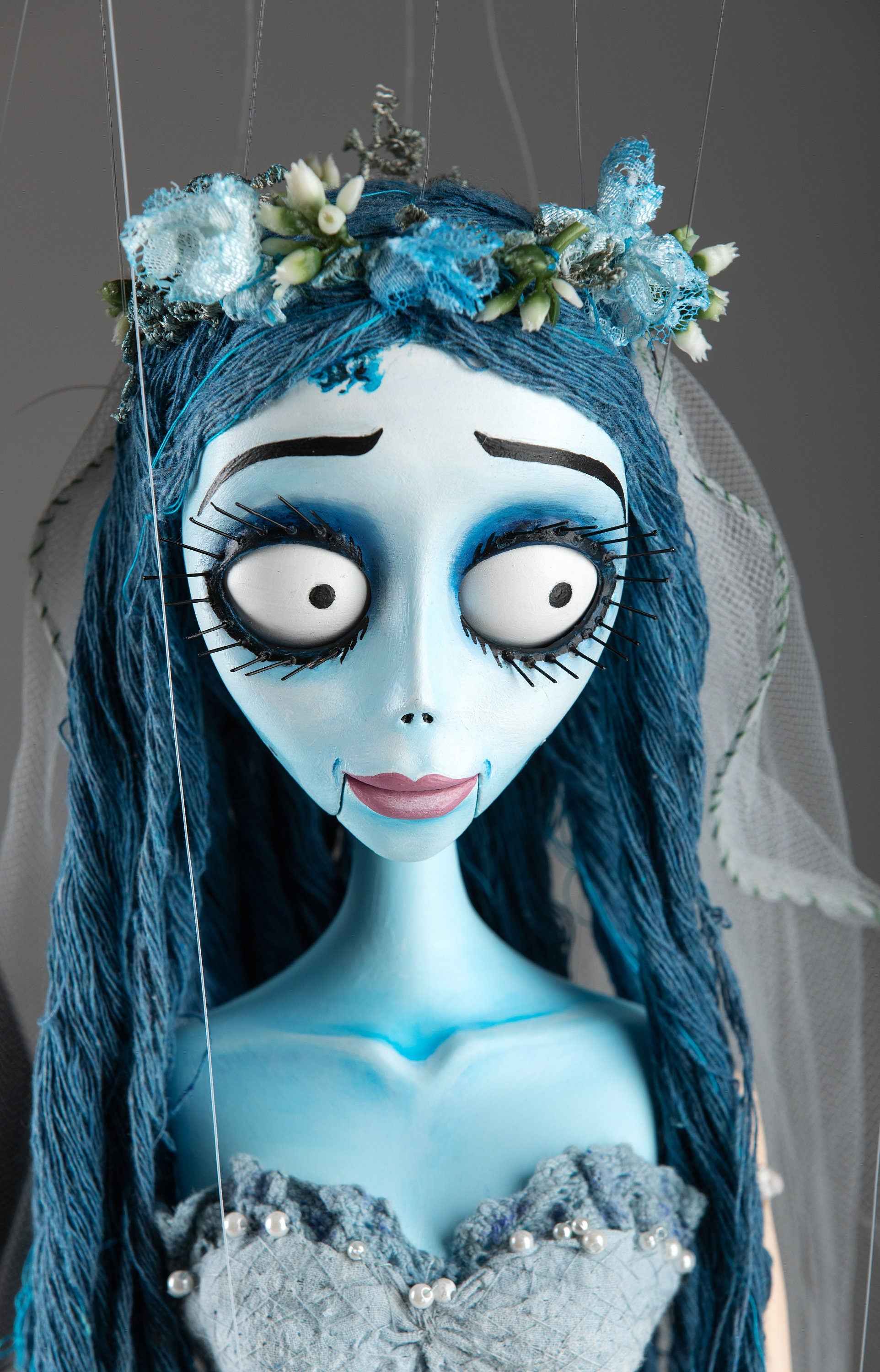 Corpse Bride - Custom-Made Marionettes 24 inches tall, movable parts