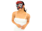 Red Raven Handmade Genuine Leather Mask by Rockwell Masks