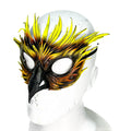 Layered Phoenix Handmade Genuine Leather Mask by Rockwell Masks