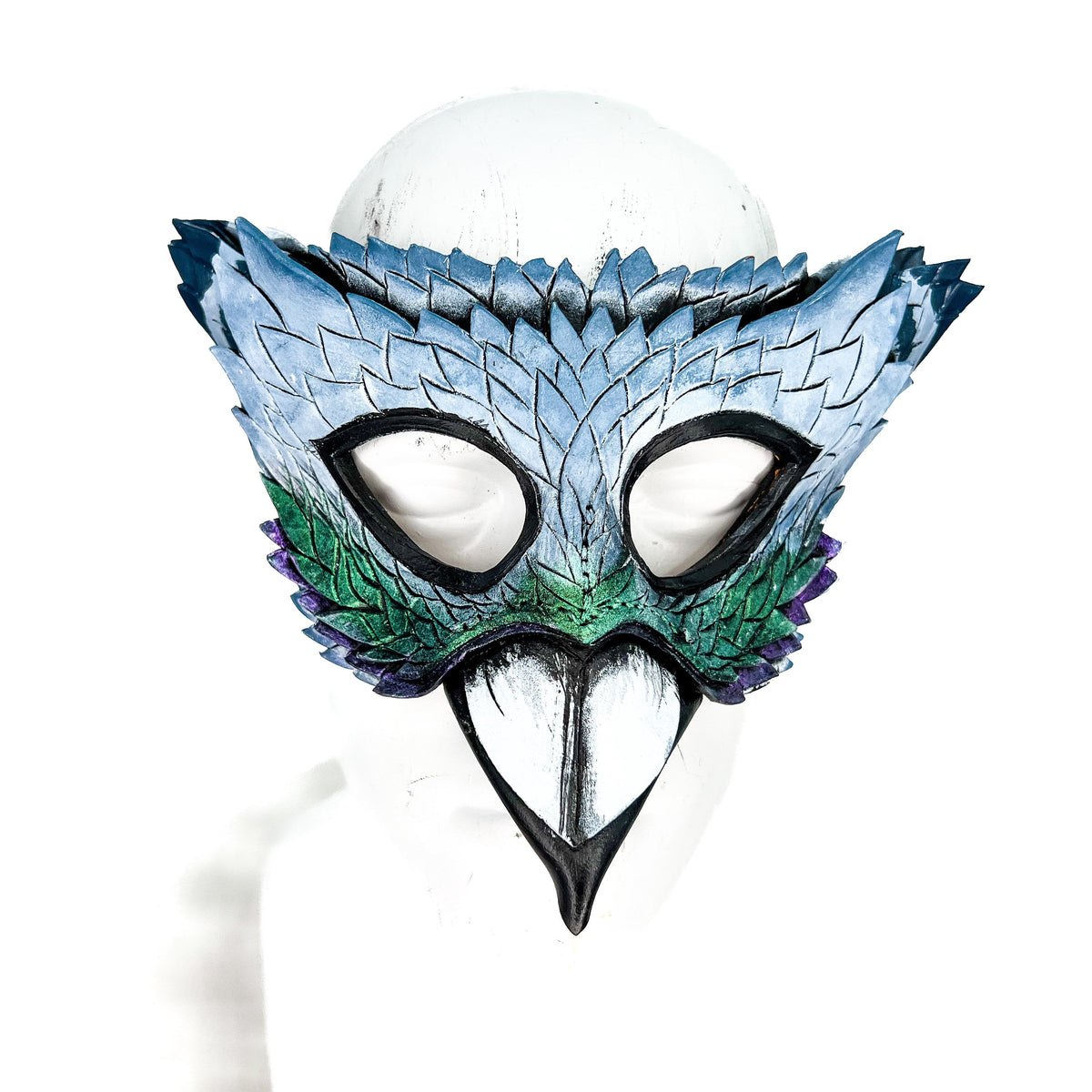 Pigeon Handmade Genuine Leather Mask by Rockwell Masks
