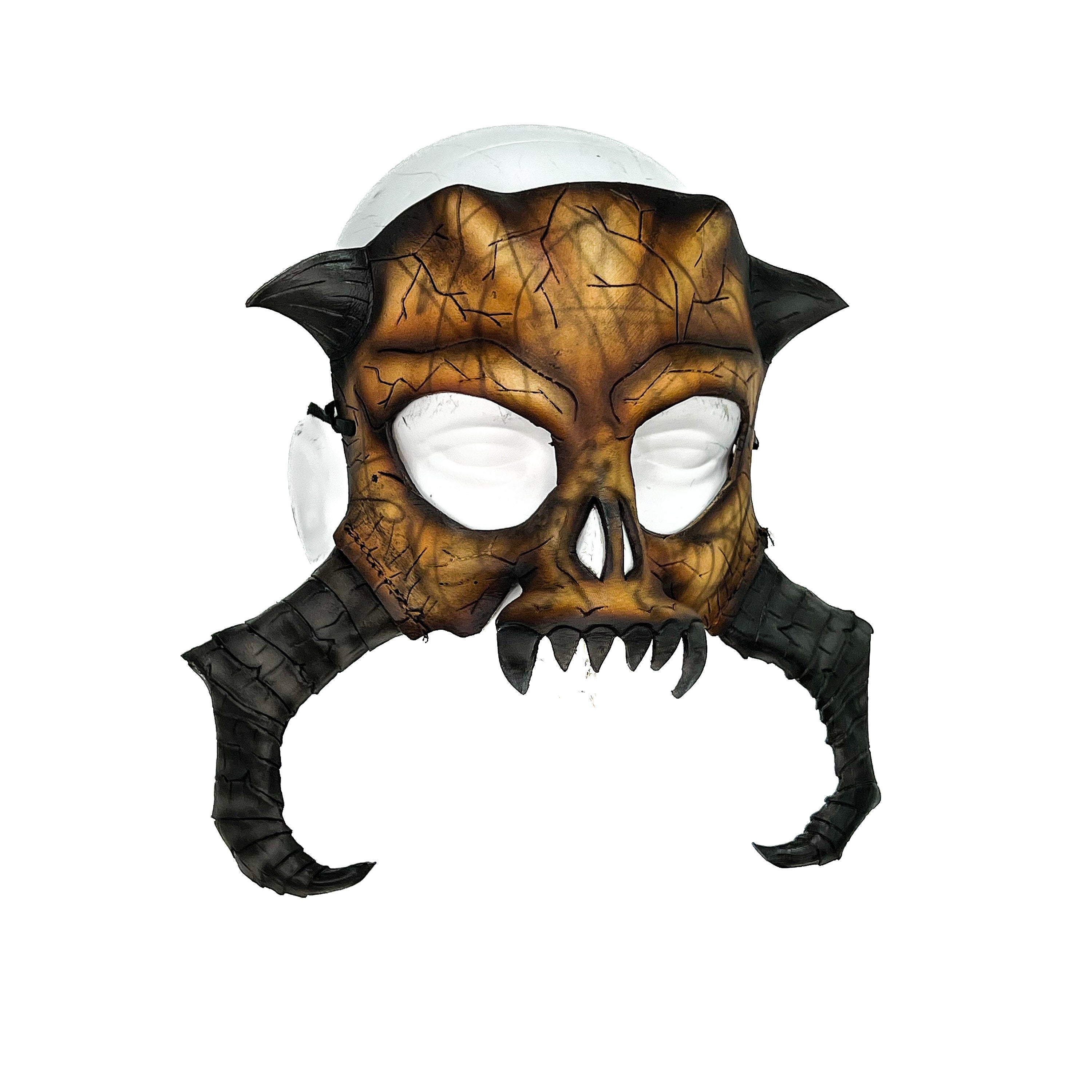 Beast Skull Handmade Genuine Leather Mask by Rockwell Masks