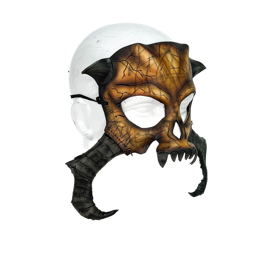 Beast Skull Handmade Genuine Leather Mask by Rockwell Masks