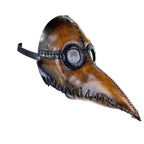 Plague Doctor Handmade Genuine Leather Mask by Rockwell Masks