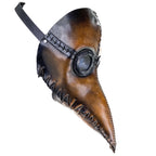 Plague Doctor Handmade Genuine Leather Mask by Rockwell Masks