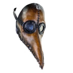 Plague Doctor Handmade Genuine Leather Mask by Rockwell Masks