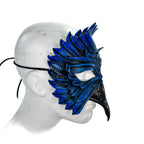 Bluebird Handmade Genuine Leather Mask by Rockwell Masks