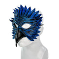 Bluebird Handmade Genuine Leather Mask by Rockwell Masks