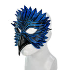 Bluebird Handmade Genuine Leather Mask by Rockwell Masks