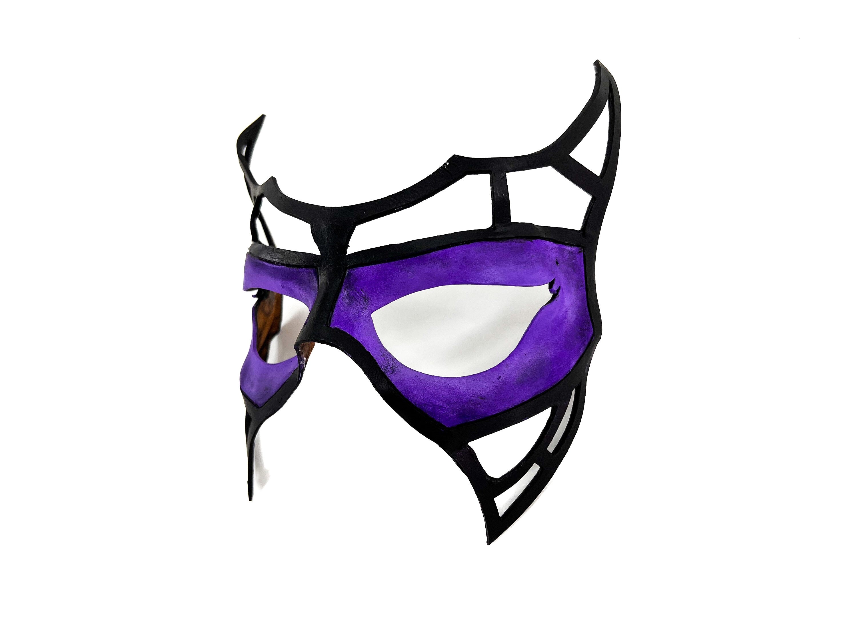 Evil Royalty Handmade Genuine Leather Mask by Rockwell Masks