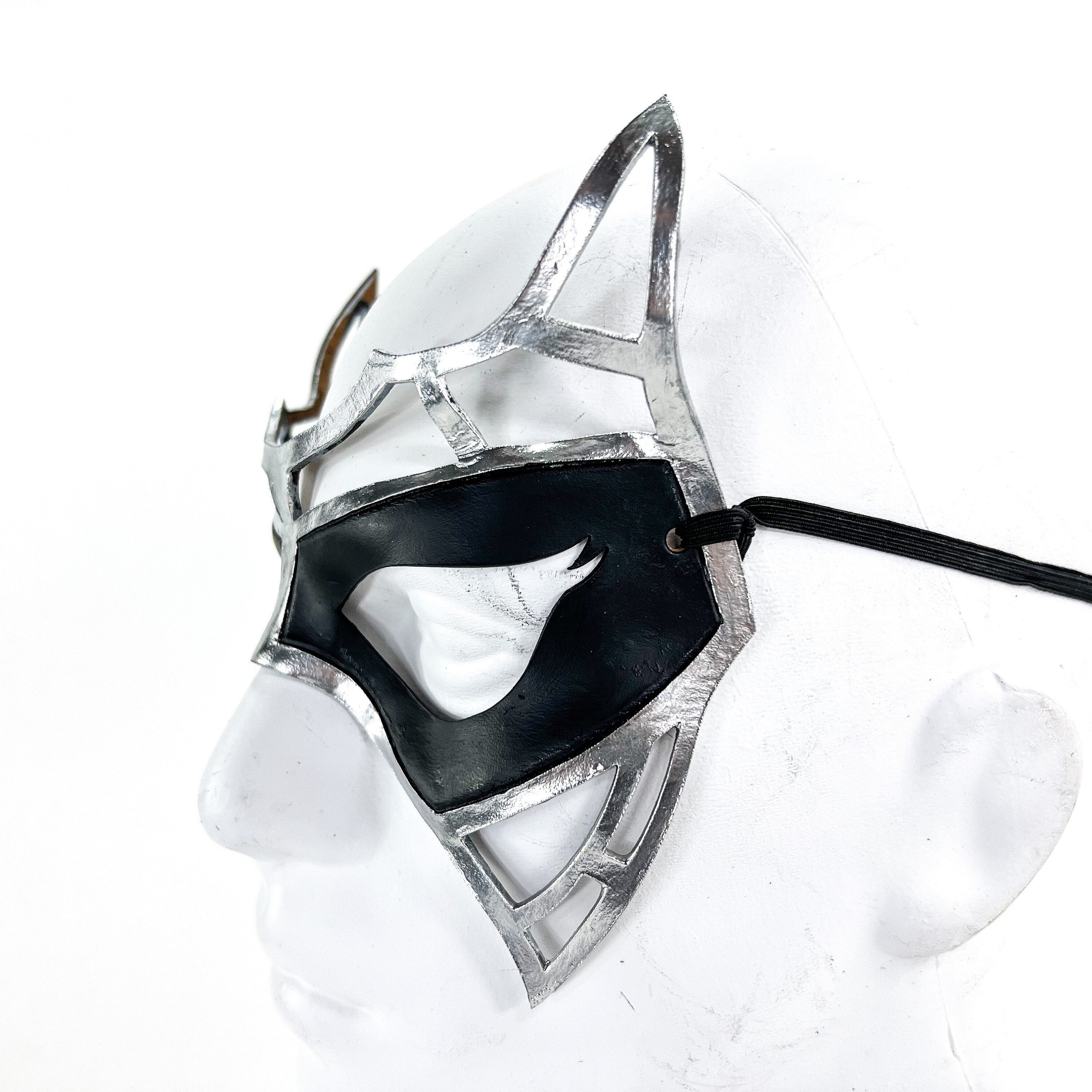 Handcrafted Genuine Leather Royal Warrior Mask by Rockwell Masks