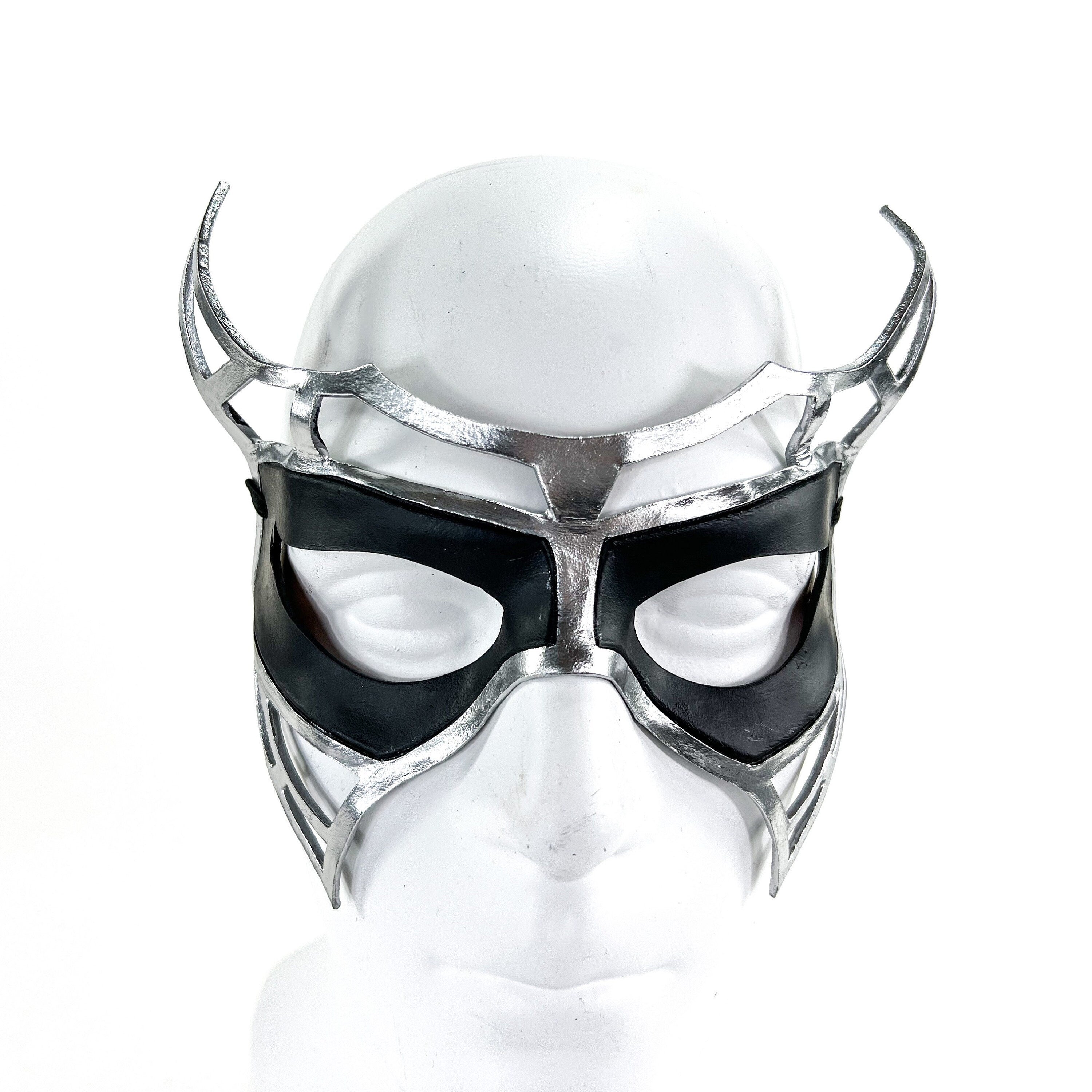Handcrafted Genuine Leather Royal Warrior Mask by Rockwell Masks