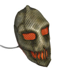 Scarecrow Mask Handmade Genuine Leather Mask in Brown by Rockwell Masks