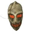 Scarecrow Mask Handmade Genuine Leather Mask in Brown by Rockwell Masks