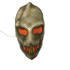 Scarecrow Mask Handmade Genuine Leather Mask in Brown by Rockwell Masks