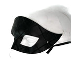 Masquerade Handmade Genuine Leather Mask in Black for Masquerades Halloween or Cosplay by Rockwell Masks