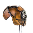 The Toy - Handmade Leather Mask with Pull Ties by Rockwell Masks