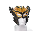 Winged Helmet Genuine Leather Mask by Rockwell Masks