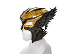 Winged Helmet Genuine Leather Mask by Rockwell Masks