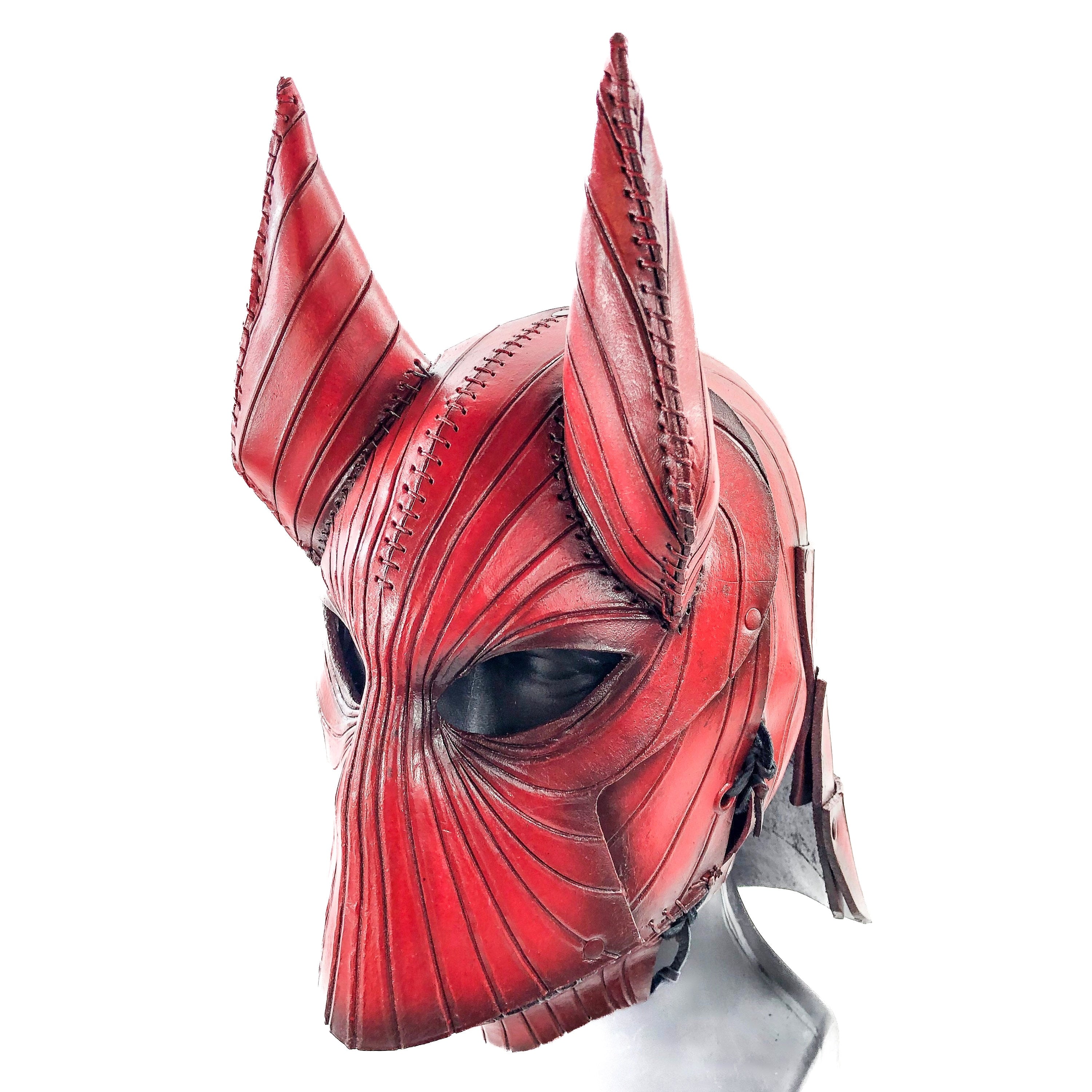 Dracula Handmade Genuine Leather Mask by Rockwell Masks