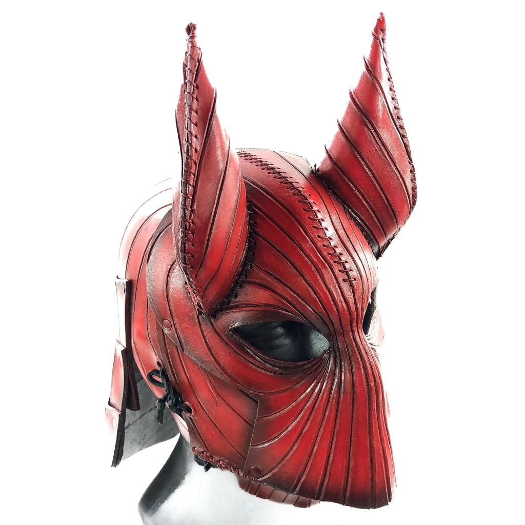 Dracula Handmade Genuine Leather Mask by Rockwell Masks