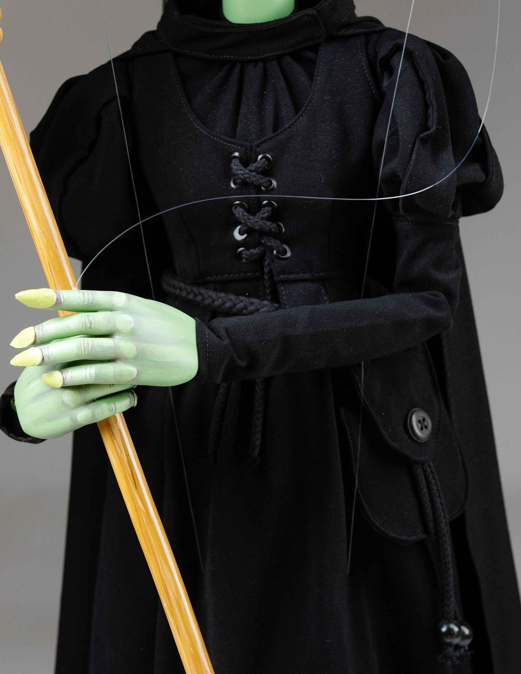 Green Wicked Witch - Marionette from the movie Wizard of Oz
