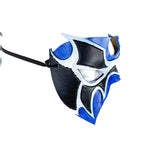Super Hero Wrestling Mask Handmade Genuine Leather Mask by Rockwell Masks