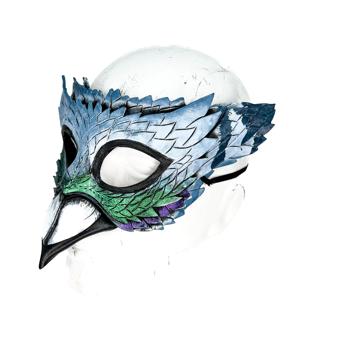 Pigeon Handmade Genuine Leather Mask by Rockwell Masks
