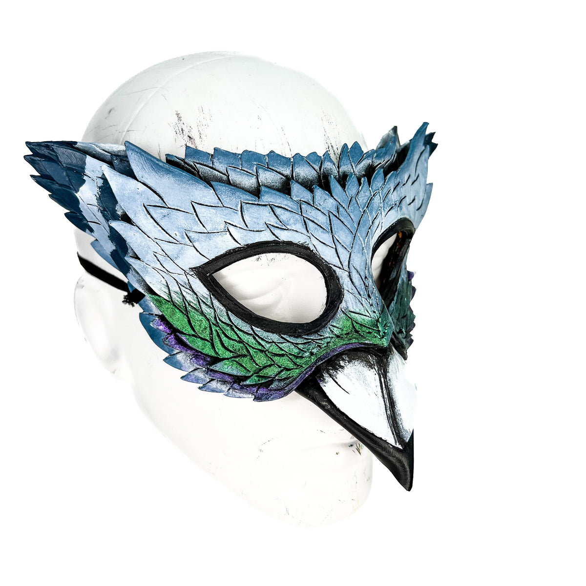 Pigeon Handmade Genuine Leather Mask by Rockwell Masks