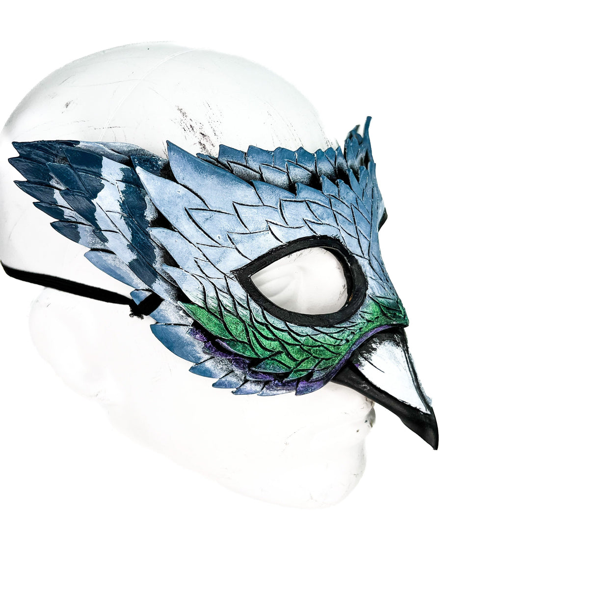 Pigeon Handmade Genuine Leather Mask by Rockwell Masks