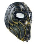 Handmade Genuine Leather Mask in Natural Colors by Rockwell Masks