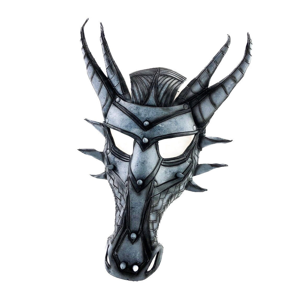 Dragon Handmade Genuine Leather Mask by Rockwell Masks