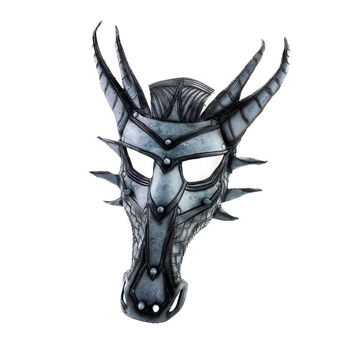 Dragon Handmade Genuine Leather Mask by Rockwell Masks
