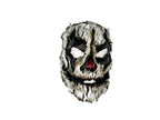 Genuine Leather Mask - Shattered Clown - Handmade Full Face Cover for Halloween, Performance or Cosplay Costume by Rockwell Masks