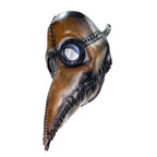 Plague Doctor Handmade Genuine Leather Mask by Rockwell Masks