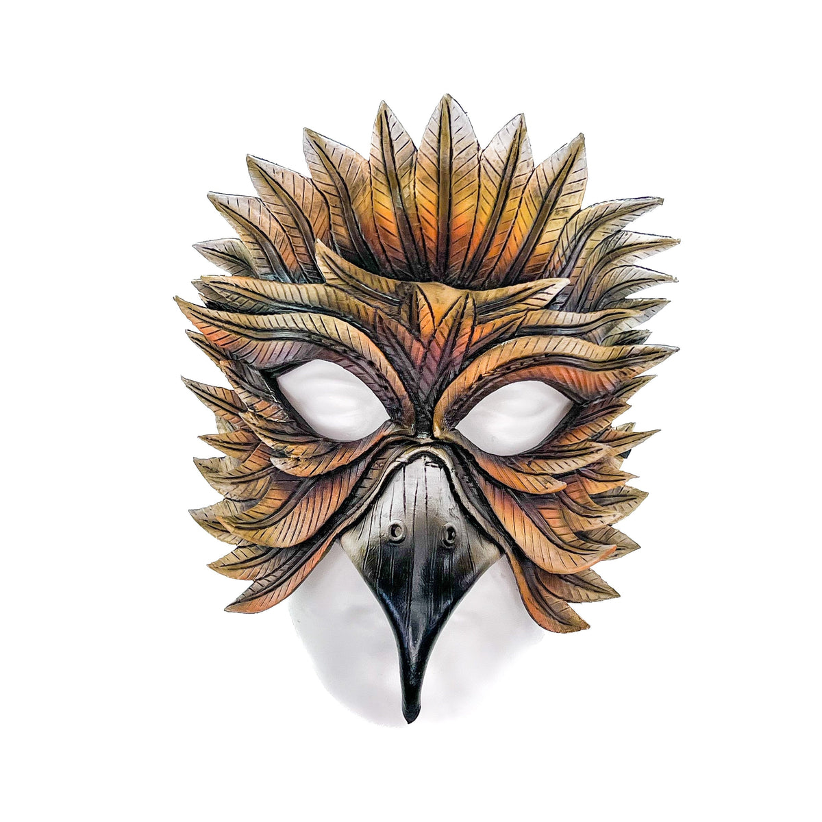 Hawk Handmade Genuine Leather Mask by Rockwell Masks