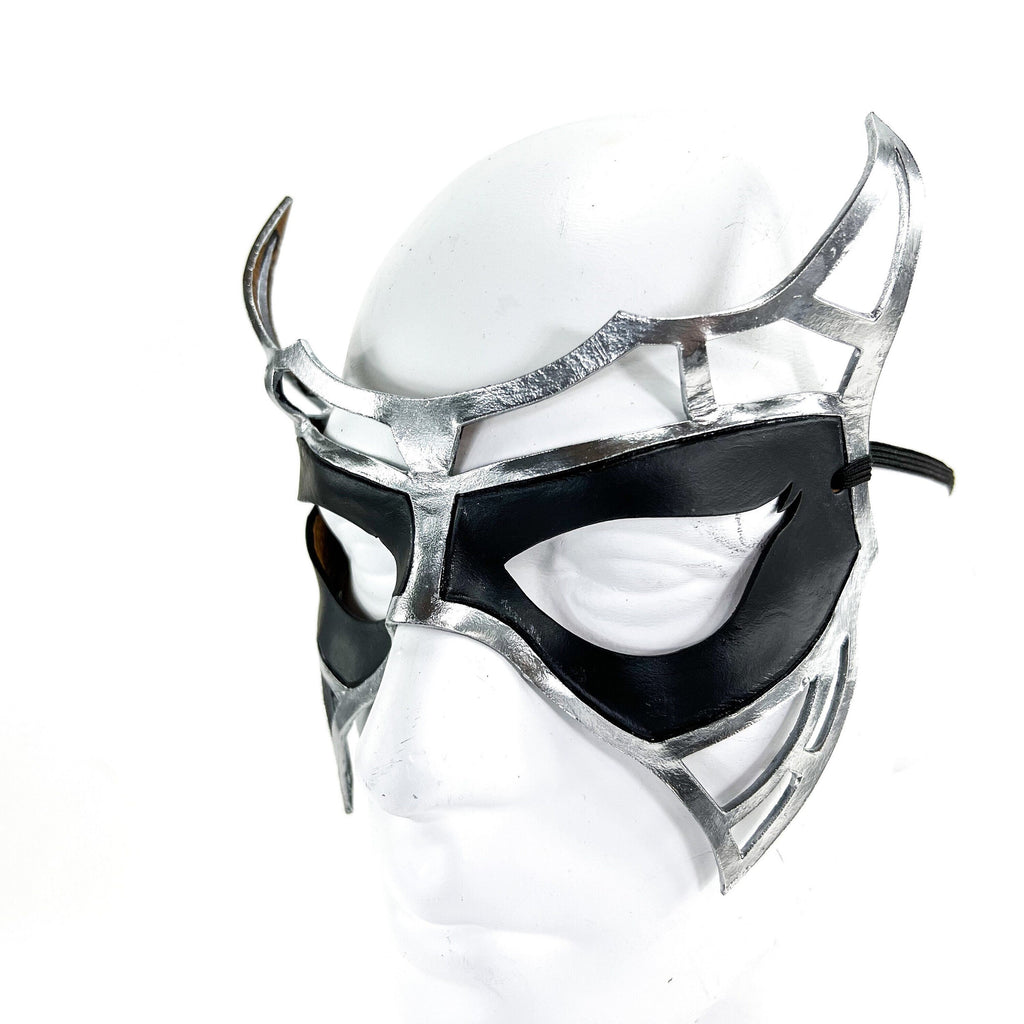 Handcrafted Genuine Leather Royal Warrior Mask by Rockwell Masks