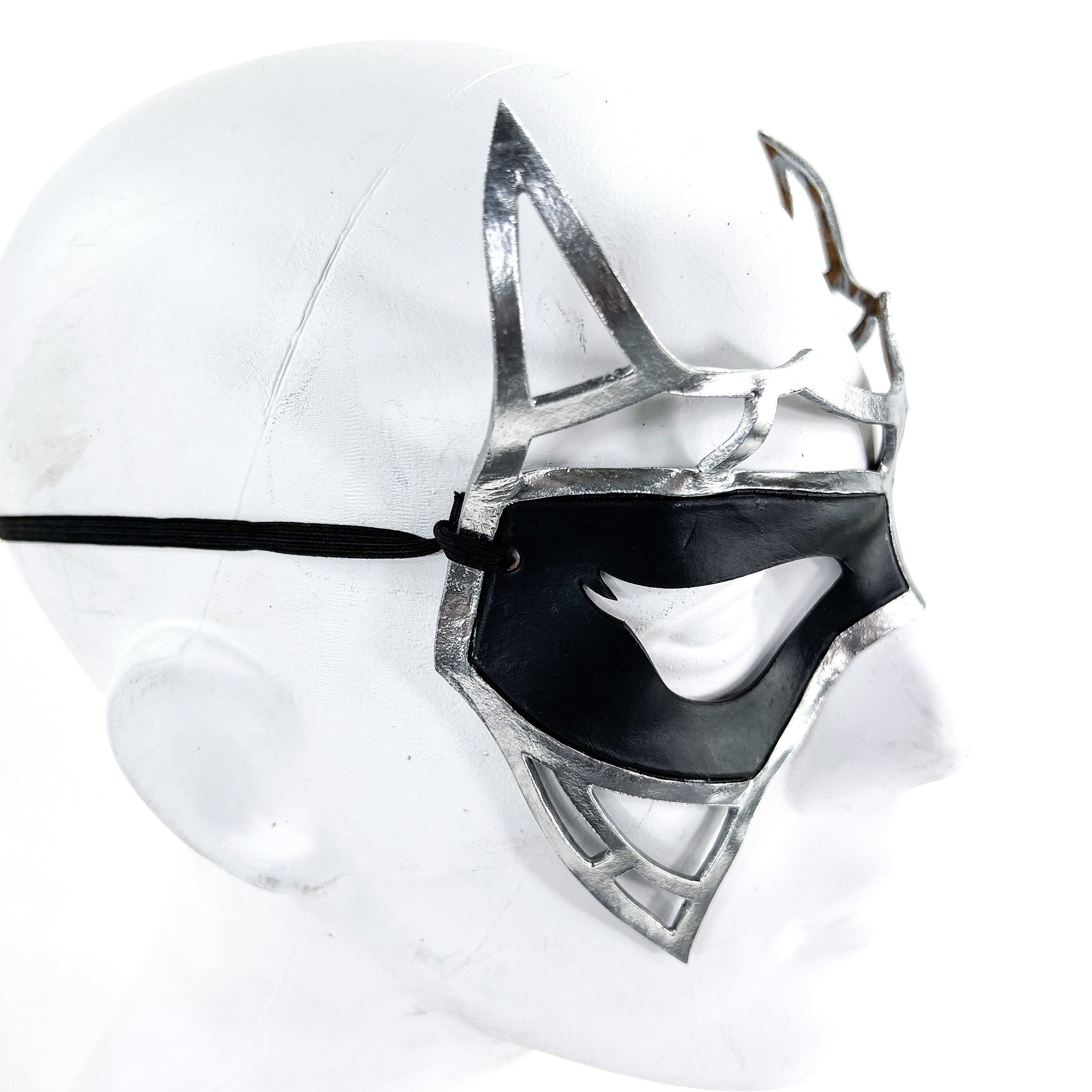 Handcrafted Genuine Leather Royal Warrior Mask by Rockwell Masks