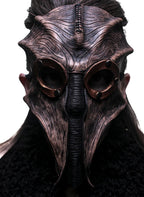 Steampunk Inspired Handmade Genuine Leather Mask in Brown by Rockwell Masks
