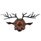 Geometric Buck Deer Genuine Leather Mask by Rockwell Masks