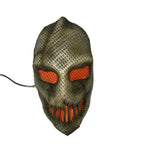 Scarecrow Mask Handmade Genuine Leather Mask in Brown by Rockwell Masks