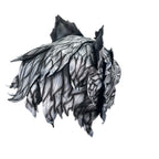 The Grey Lycan - Handmade Genuine Leather Helmet Mask by Rockwell Masks