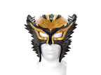 Winged Helmet Genuine Leather Mask by Rockwell Masks