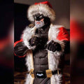 Handmade Santa Claus Leather Coat with Vest - Custom Christmas Chronicles Trench Coat for Steve - Big Tim's Magic Emporium