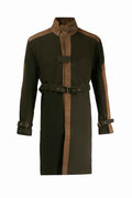 Aiden Pearce Trench Coat Leather Cosplay Costume Handcrafted by Ox and Bulls - Big Tim's Magic Emporium